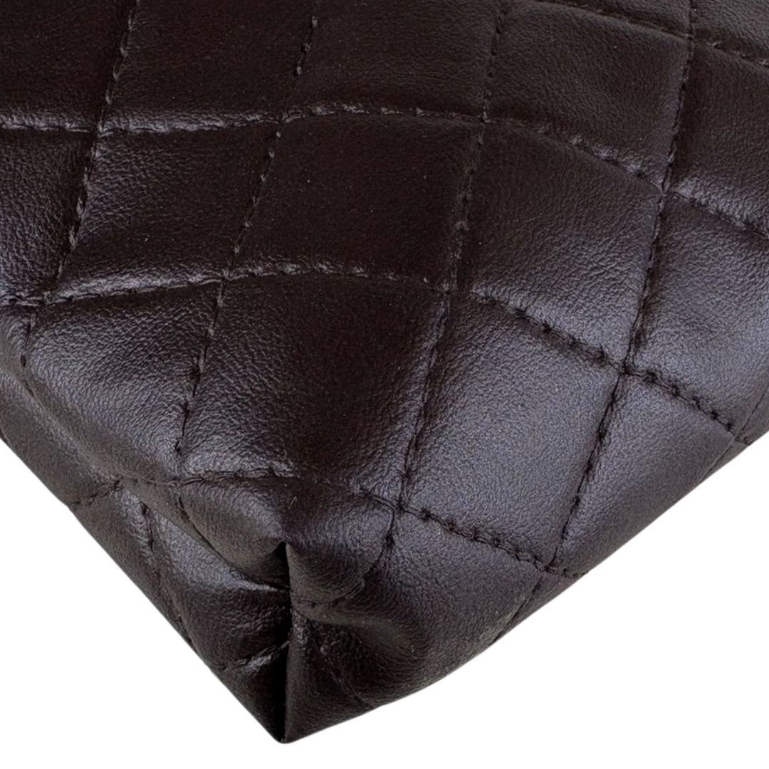 FIZZ  MAKEUP POUCH CHOCO