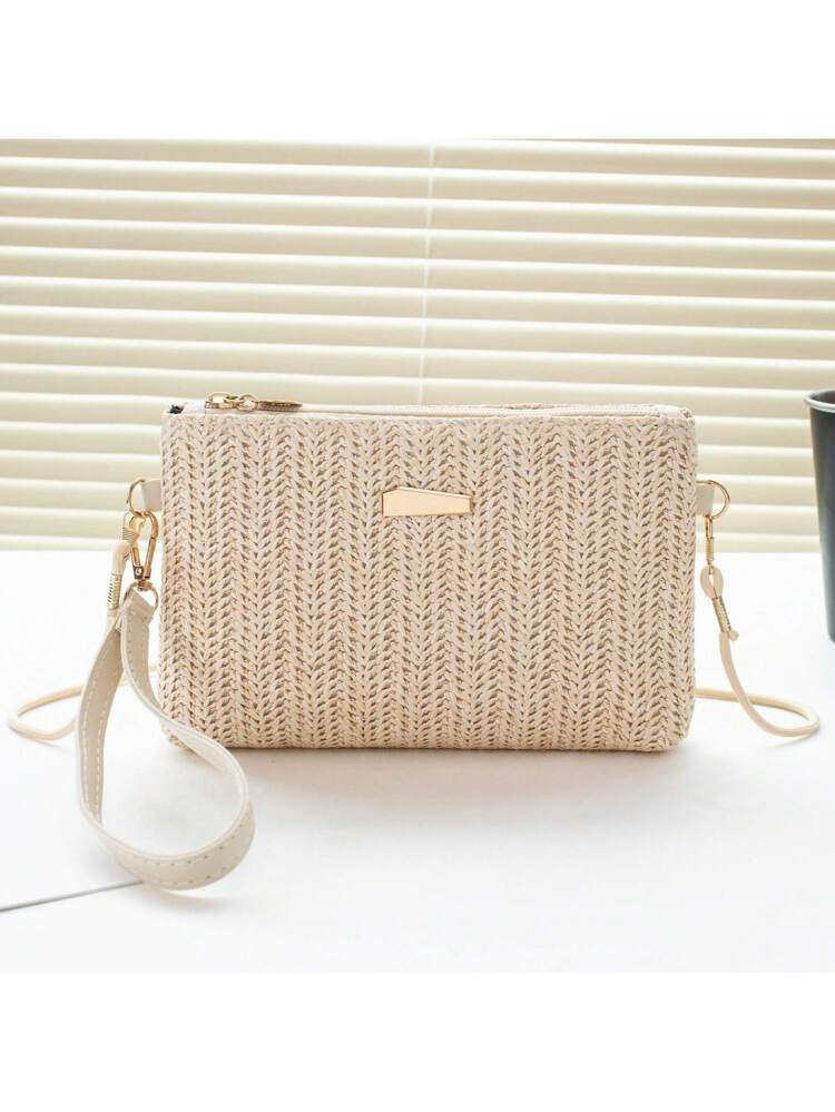 Synthetic Leather Chain Decor Clutches For Women VL-04