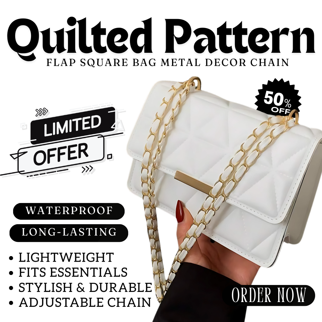 Shein style quilted bag I Best Quality Water Proof Leather Bag