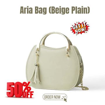 Aria Bag (Beige plain)