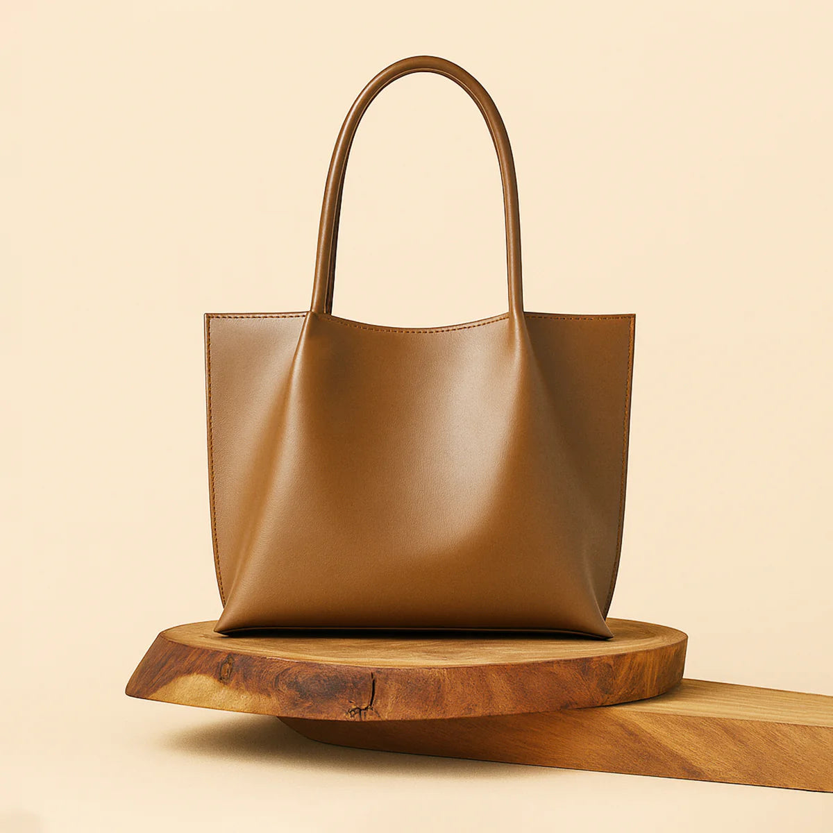 Daily Tote Bag Brown